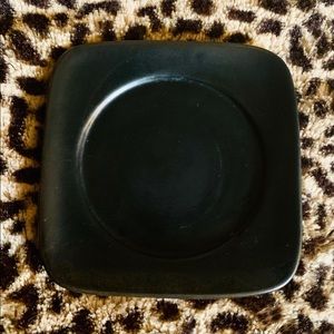 Walmart Black ceramic candleholder/trinket tray